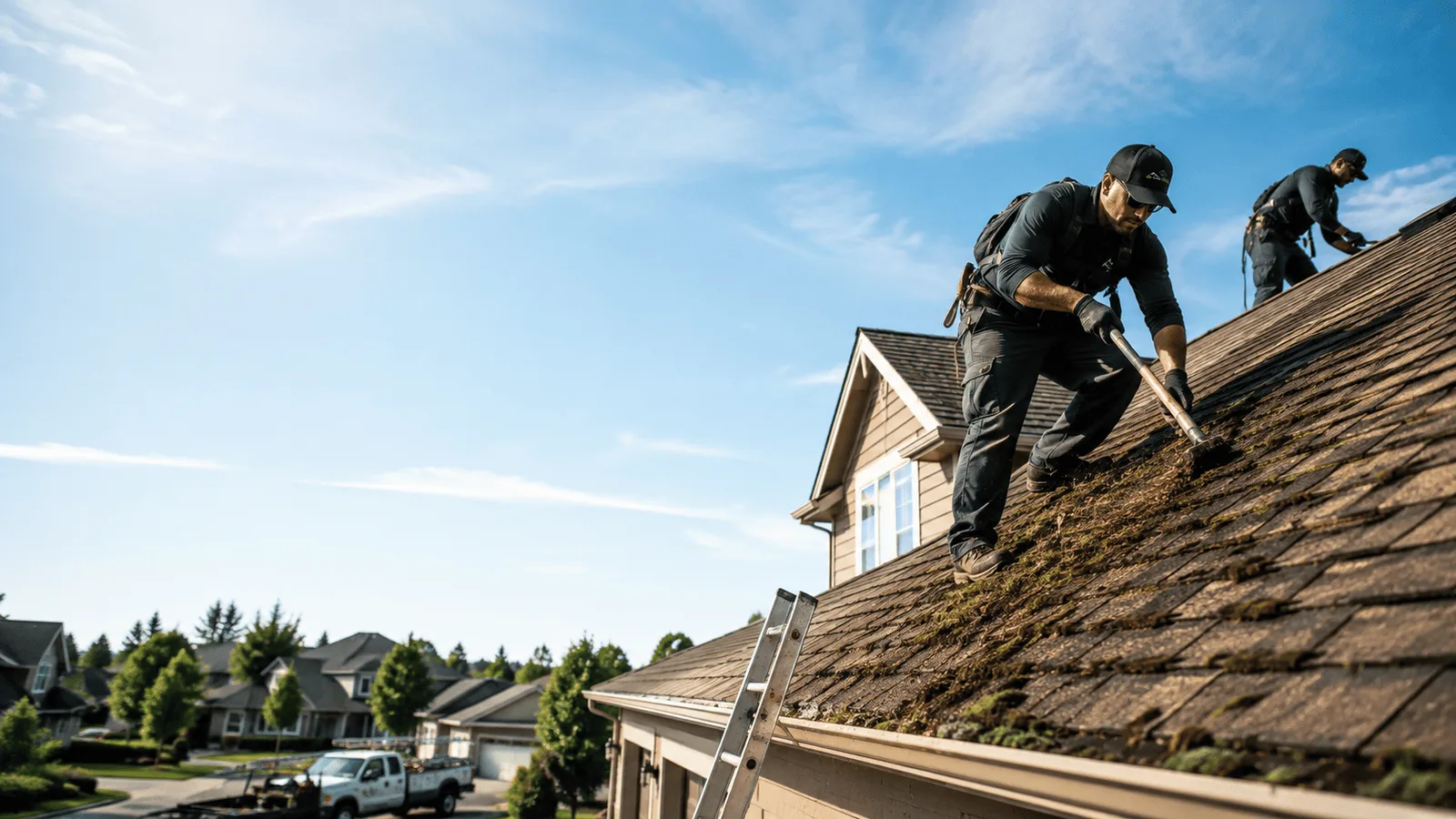 Roof Moss Removal in Allouez, MI near me